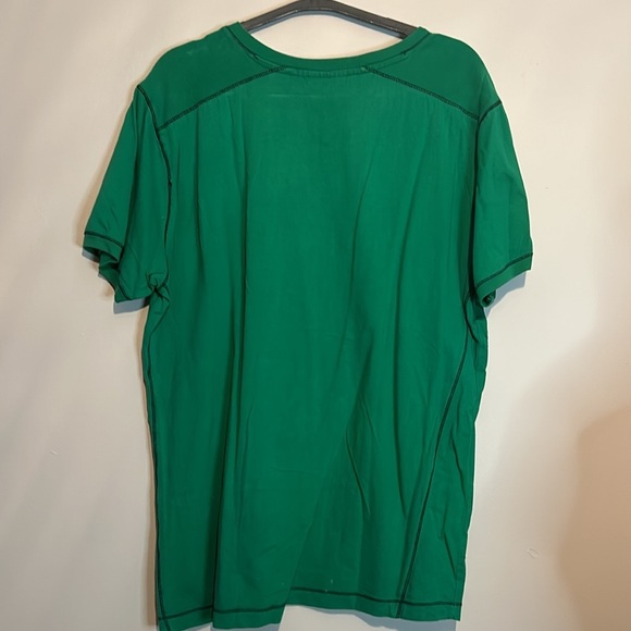 Green Graphic Men's Shirt - Picture 3 of 3